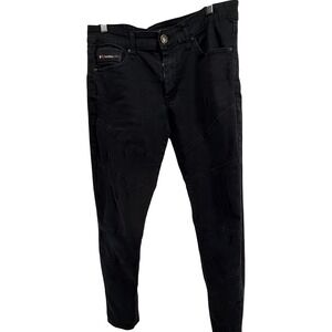 G Fried Denim‎ Skinny Jeans Blue 34x32 Moto Biker Style Stretch Pants Men's